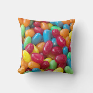 Färgstarka Jelly Beans Kudde