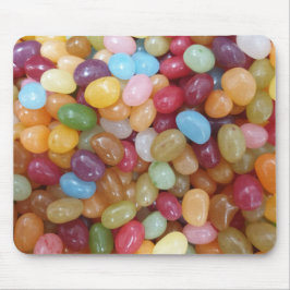 Färgstarka Jelly Beans Musmatta