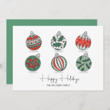 Färgstarka julprydnader