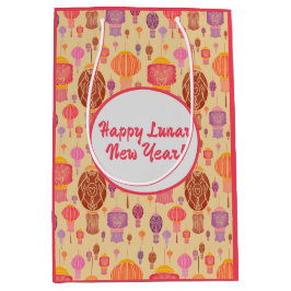 Färgstarka kinesiska lanternor - nyår