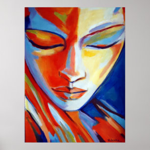 Färgstarka konsthämmande utskrifter - Beatiful por Poster