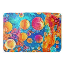 Färgstarka korallrevsbubblor