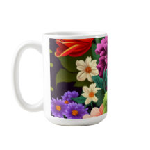 Färgstarka levande blommor