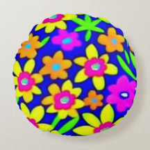 Färgstarka levande blommor