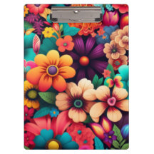 Färgstarka levande vintagar blommor