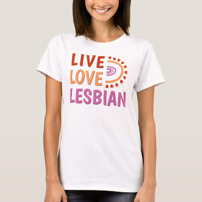 Färgstarka LGBTQA+ boho-regnbågar firar mångfalden T Shirt (Framsida)