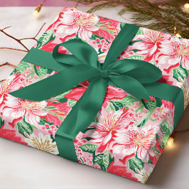 Färgstarka moderna parfymvintvävar jul presentpapper