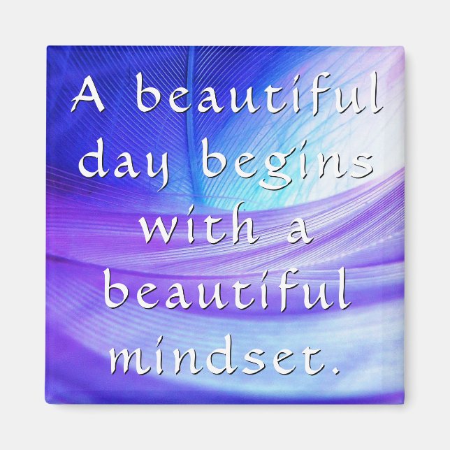 Färgstarka motiv och inspirationer Ord Magnet (Framsidan)