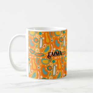 Färgstarka Ovaler Kaffemugg