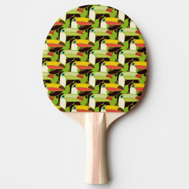 Färgstarka pekare pingisracket (Framsidan)