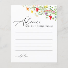 Färgstarka råd till blommigten om vykortet för bru