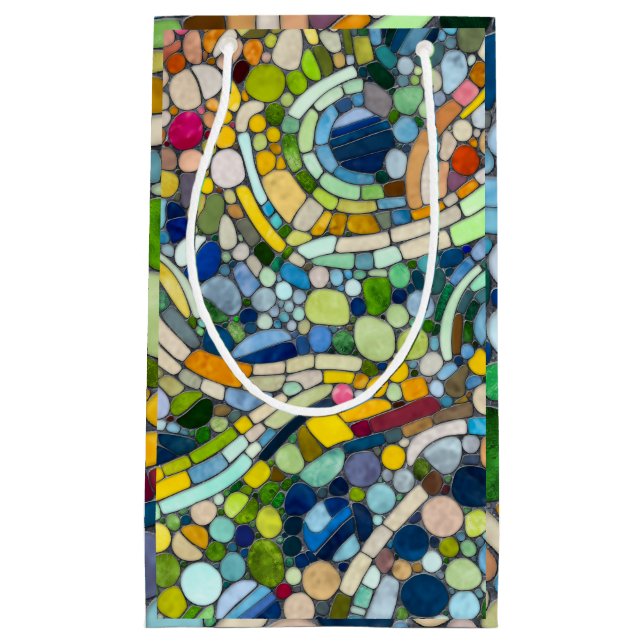 Färgstarka Småstarna Mosaic Art (Framsidan)