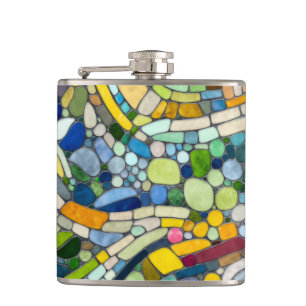 Färgstarka Småstarna Mosaic Art Fickplunta