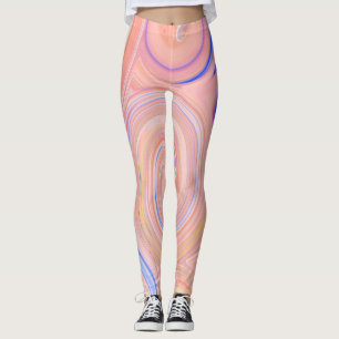 Färgstarka, snabbt mönster-legeringar leggings