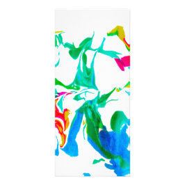 Färgstarka spindelnät reklamkort