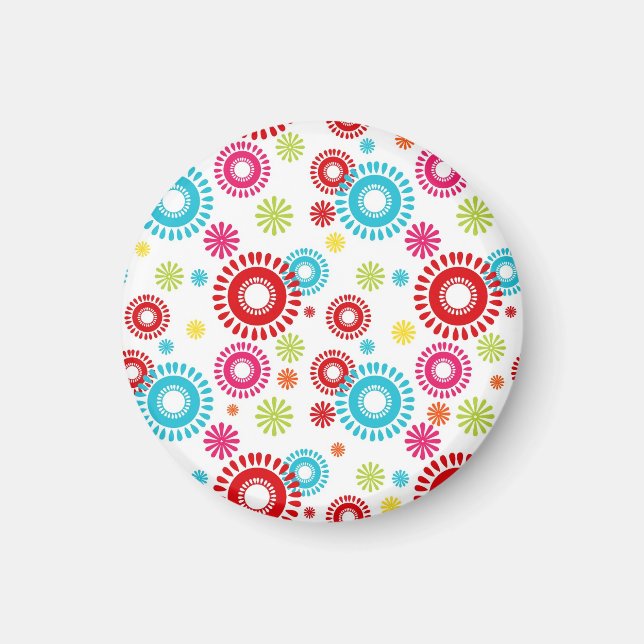 Färgstarka stjärnor, feta burster av Färg Magnet (Framsidan)