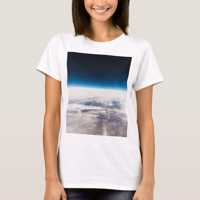 Färgstarka stjärnor t shirt (Framsida)