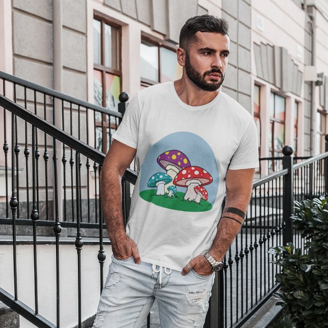 Färgstarka svampar T-Shirt (Skapare uppladdad)