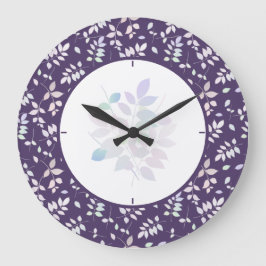 Färgstarka twigs stor klocka