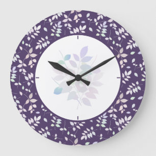 Färgstarka twigs stor klocka