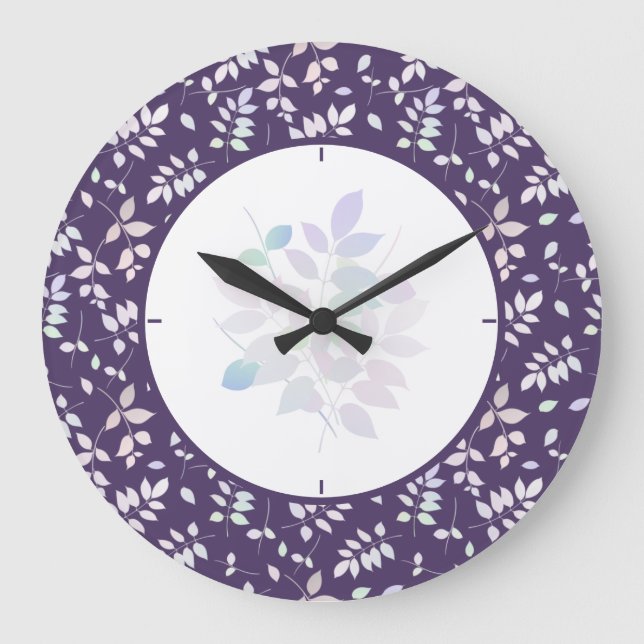 Färgstarka twigs stor klocka (Framsida)