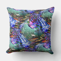 Färgstarka virtuella bildfluktuationer över slagsk