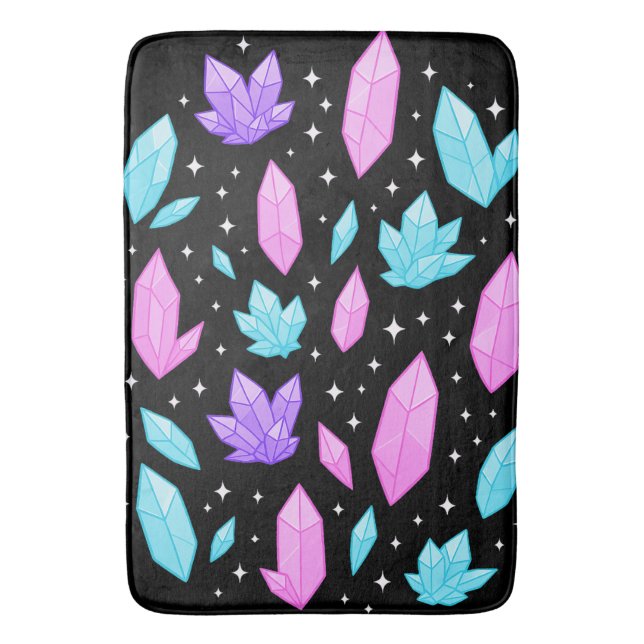 Färgstenar i Cosmic Space Badrumsmatta (Framsidan (Vertikal))