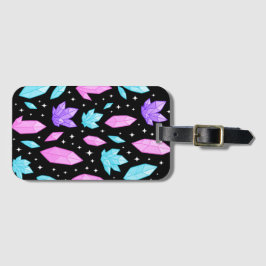 Färgstenar i Cosmic Space Bagagebricka