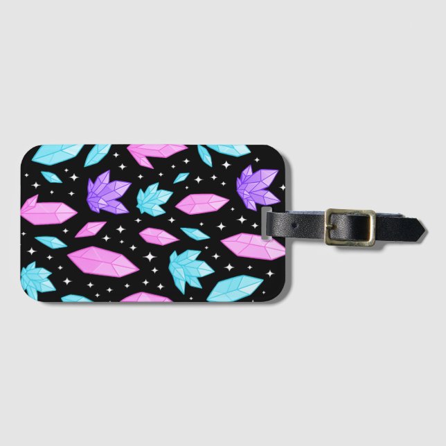 Färgstenar i Cosmic Space Bagagebricka (Framsida horisontal)