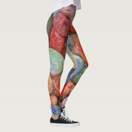 Färgstenar, småstarna, sten leggings