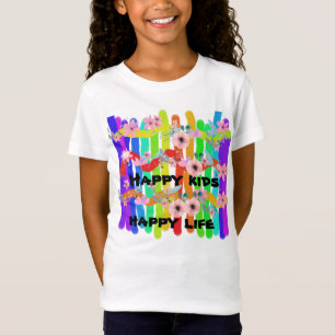 Färgstift av blommor T-Shirt
