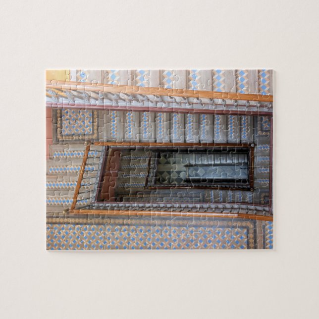 Färgstift - Barcelona - 8 x 10 - 110 pc Pussel (Horisontell)