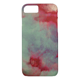 Färgstormiga moln abstrakt penseldrag konst