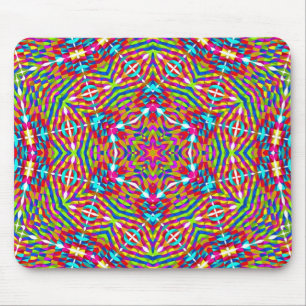 Färgstöt Mandala Musmatta