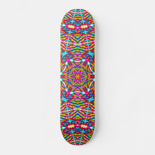 Färgstöt Mandala Skateboard Bräda 20,5 Cm