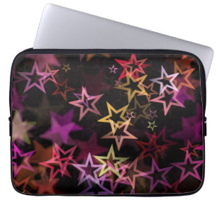 Färgstreck Dance Whimsical Laptop Fodral