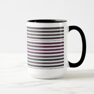 Färgstrupt kaffe mönster mugg