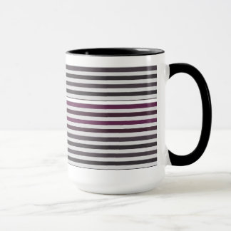 Färgstrupt kaffe mönster mugg