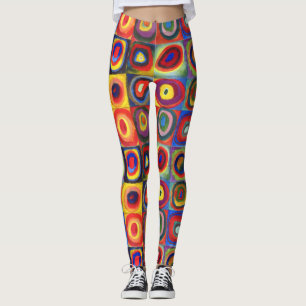 Färgstudie av Wassily Kandinsky Leggings
