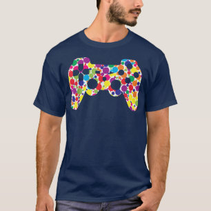 Färgstyrenhet för Polka-punktspel Internationell D T Shirt