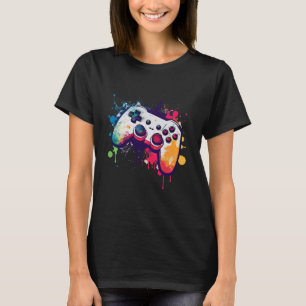 Färgstyrenhet för videospel - Joystick - Consol T Shirt