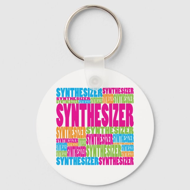 Färgsyntetisator Nyckelring (Framsida)