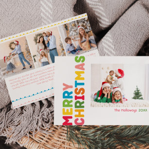 Färgt God jul år i bild 4 Foto Julkort