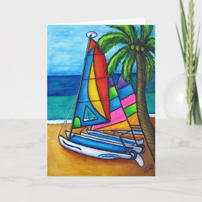 Färgt Hobby-hälsningskort Kort (Framsida)