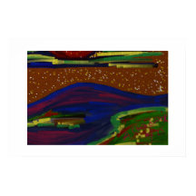 Färgt liggande Poster bild