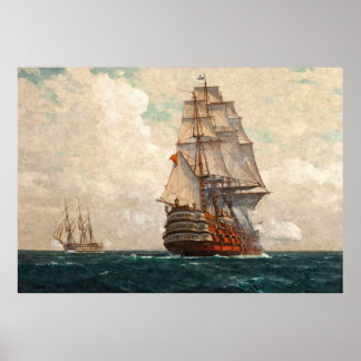 Färgt Sjölandskap 30 Poster