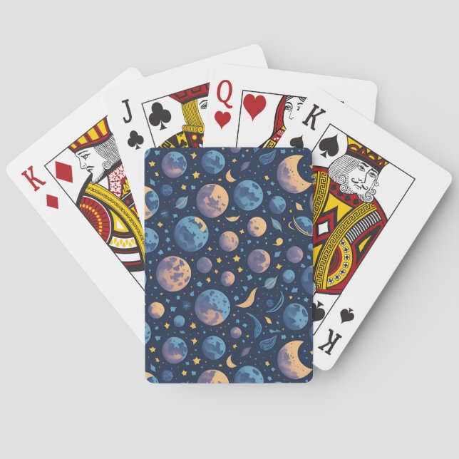Färgt utrymme - tema casinokort (Baksidan)