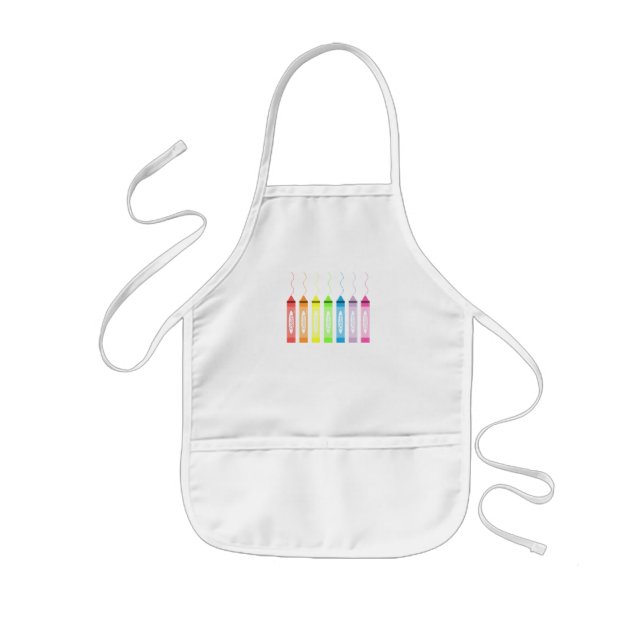 Färgtid! Barnförkläde (Framsidan)