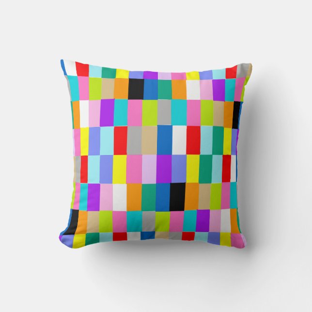 FÄRGTILES CUSHION KUDDE (Framsida)