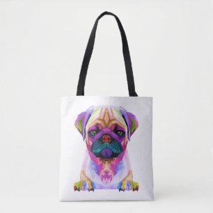 Färgtjurar T-Shirt, Pitbull Älskare Tee, Colo Tygkasse